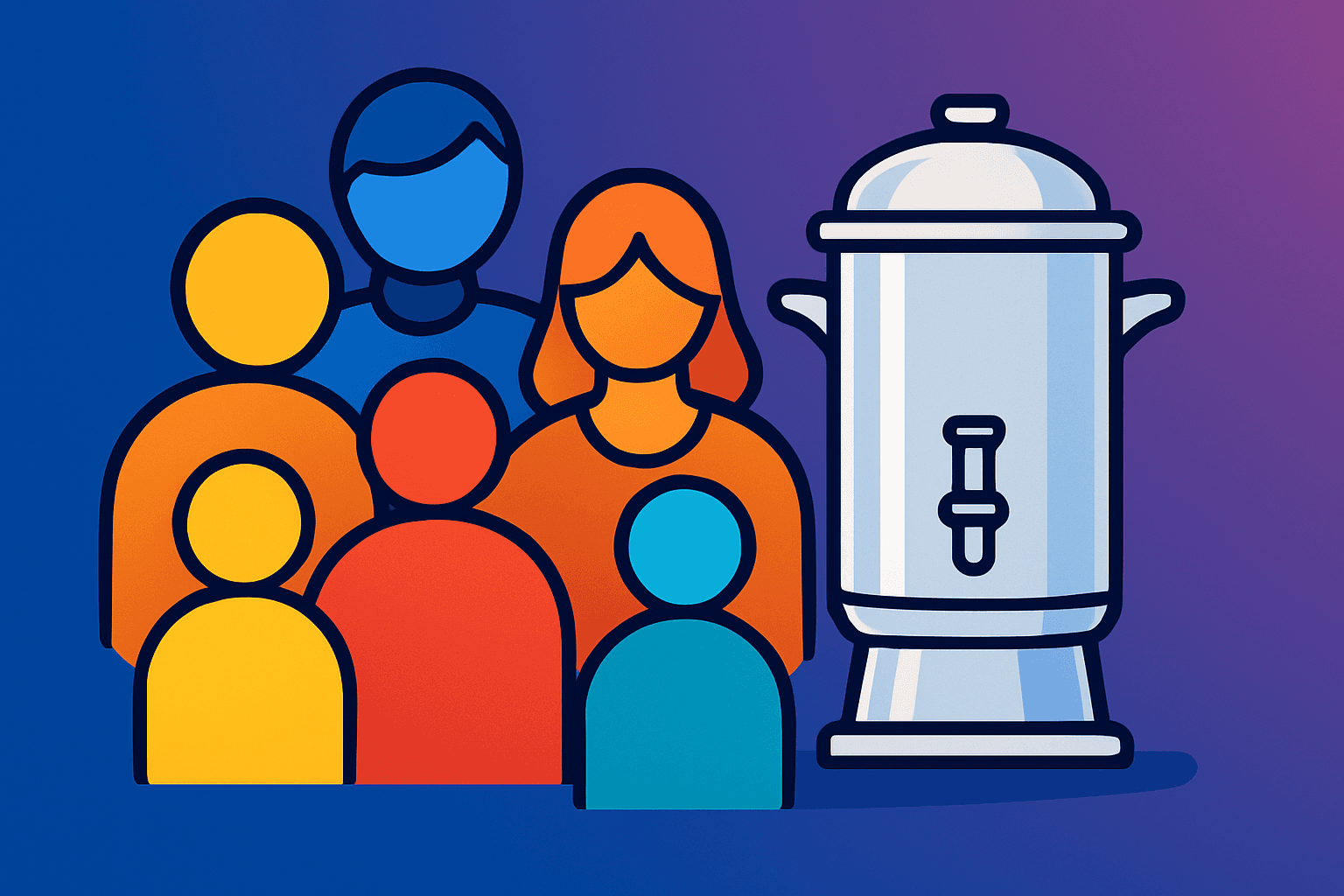 Hosting Big Family Reunions With Less Waste Using sybo-coffee-urn